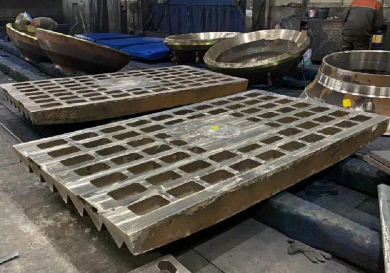 Mn13cr2 Jaw Plate Suit Jm1208 Jm1211 Jm1312 Jm1511 Jm1513 Jaw Crusher Spare and Wear Parts